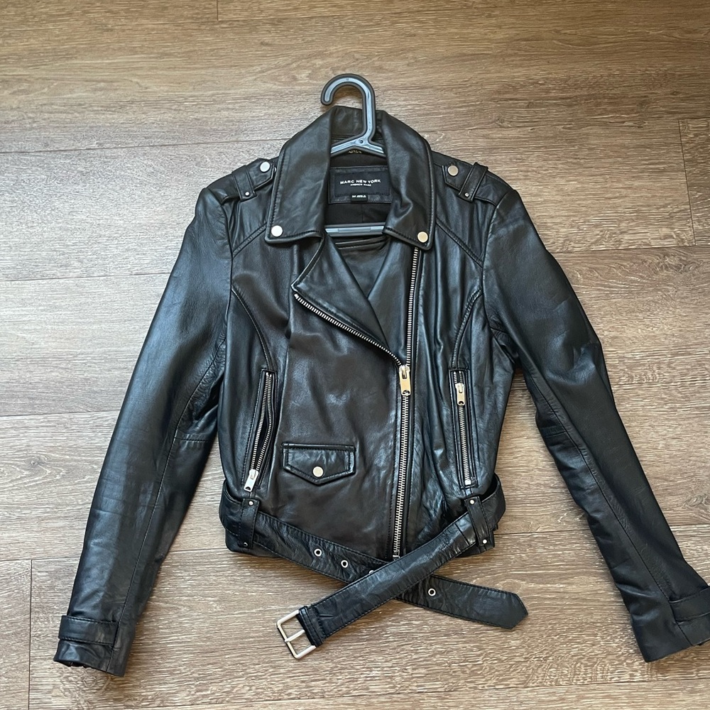 Leather jacket